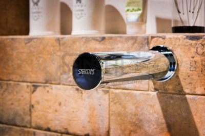 Настенный бесконтактный кран SLU 43KB арт: 03431 Sanela Чехия (фото, схема)