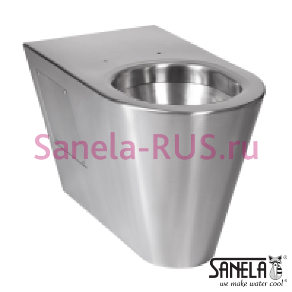 Антивандальный нержавеющий напольный унитаз SLWN 14 Антивандальный нержавеющий напольный унитаз SLWN 14