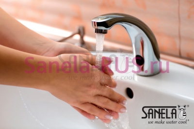 Сенсорный кран SLU 01NB арт: 23019 Sanela Чехия (фото, схема)