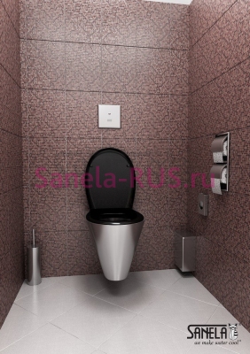 Нержавеющий держатель санитарных пакетов SLZN 53 арт: 95530 Sanela Чехия (фото, схема) Нержавеющий держатель санитарных пакетов SLZN 53 арт: 95530 Sanela Чехия (фото, схема)