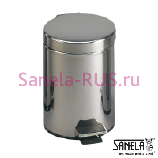 Нержавеющее мусорное ведро с педалью SLZN 11X Нержавеющее мусорное ведро с педалью SLZN 11X
