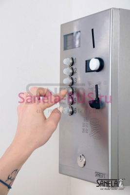 Монетный и жетонный автомат для 4-12 душей, выбор автоматом SLZA 02M арт: 88021 Sanela Чехия (фото, схема)