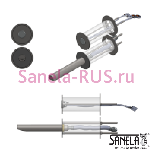 Монтажный комплект в стену для SLU 39P